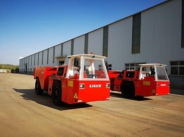 Узкий 8-тонный грузовик для подземных шахт с двигателем с низким уровнем выхлопных газов